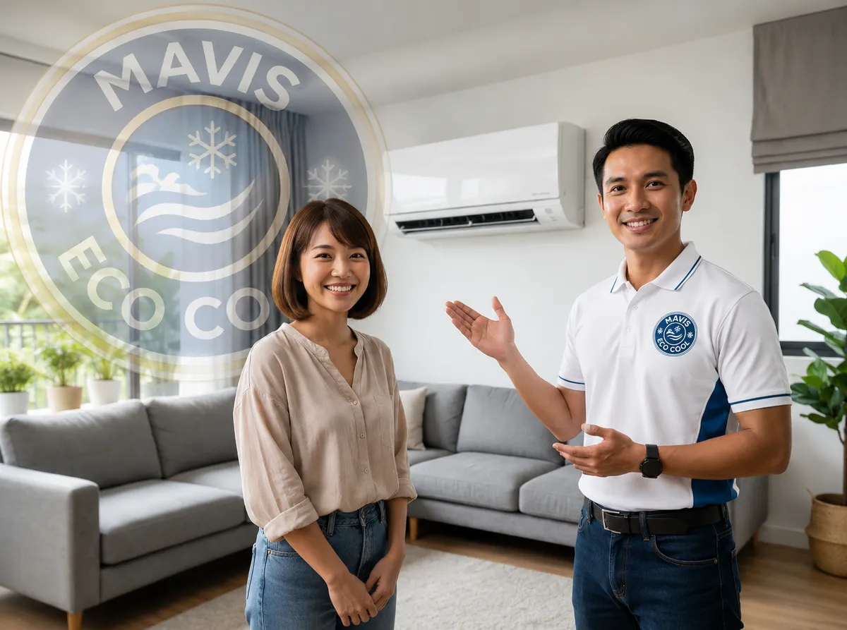 Aircond chemical wash deep clean service by Mavis Eco Cool