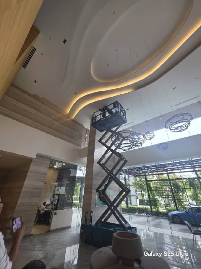 Whole-home aircon installation by Mavis Eco Cool in Mont Kiara condo